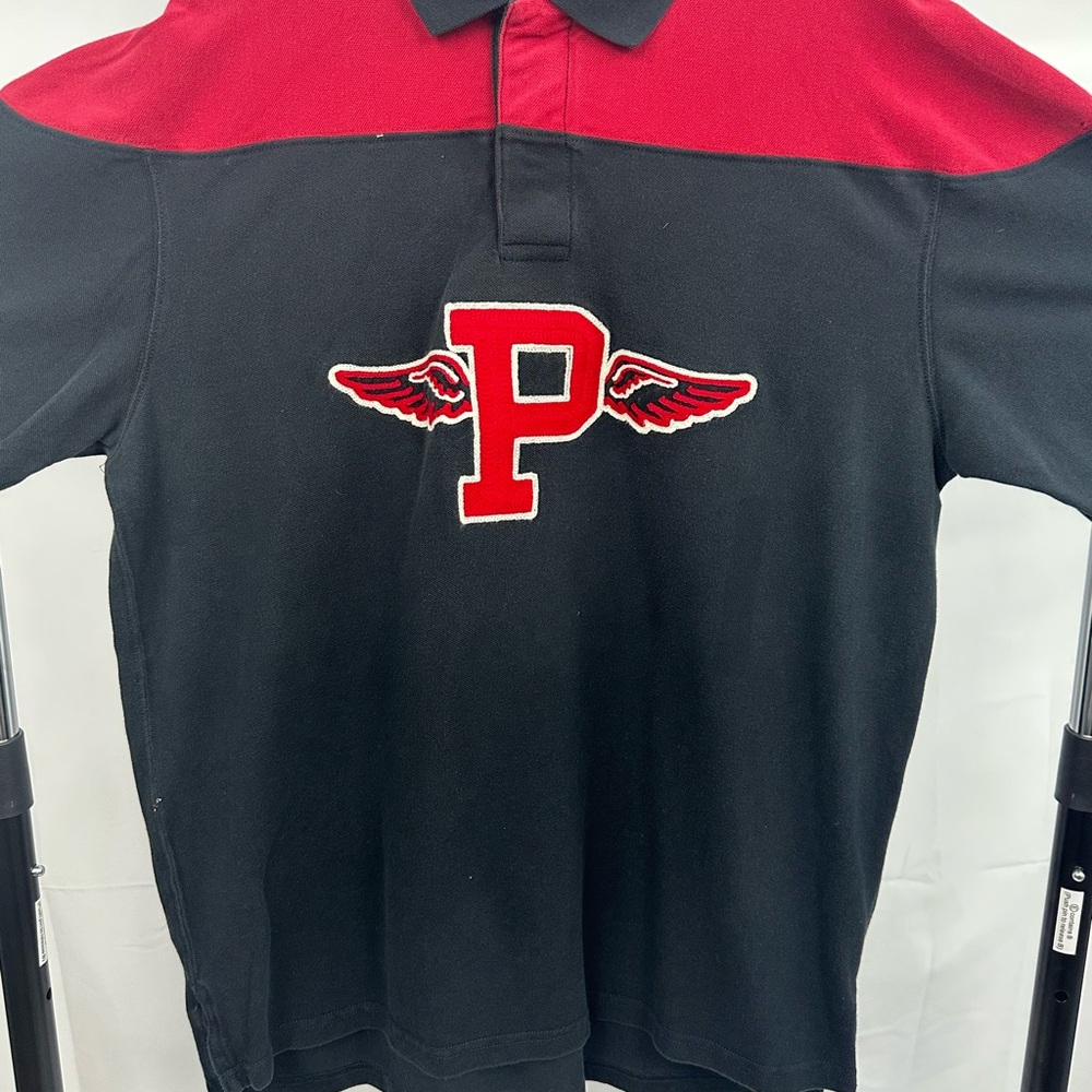 Ralph Lauren Black and Red Polo Shirt